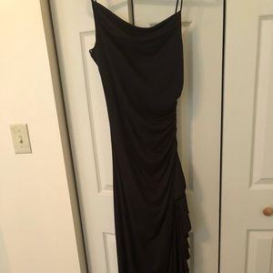 Black full length gown